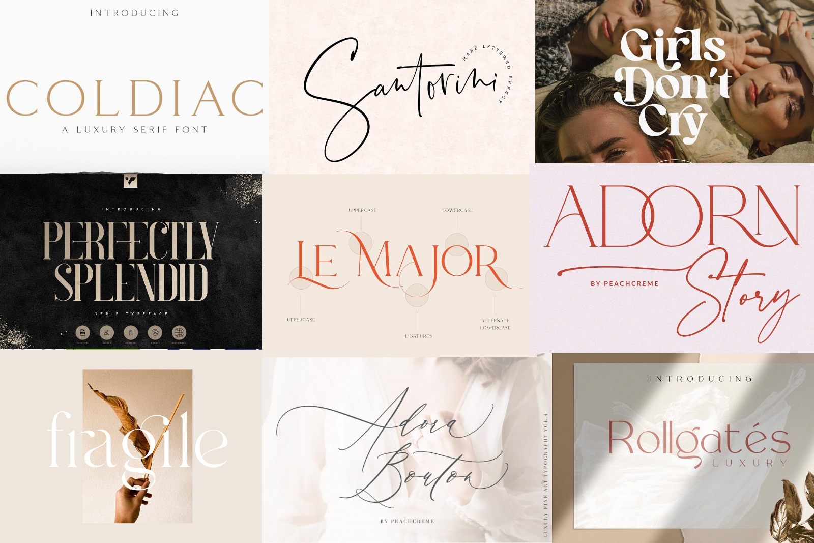 10 Best Luxury Fonts for Graphic Design